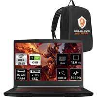 MSI Thin GF63 12VE083XTRP314 Harici GeForce RTX 4050 Intel Core i5 12450H 16 GB Ram 2 TB SSD 15.6 inç Full HD FreeDos Oyuncu Laptop + PER4 Çanta