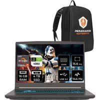 MSI Thin A15 B7VF-075XTR B7VF075XTRP310 Harici GeForce RTX 4060 AMD Ryzen 7 7735HS 16 GB Ram 4 TB SSD 15.6 inç Full HD FreeDos Oyuncu Laptop + PER4 Çanta
