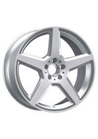 Emr A372-02 Silver 19 inç 5 Kol Alaşımlı Jant 4 Adet