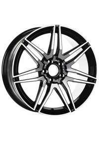Emr A361-05 Black Diamond 19 inç 7 Kol Alaşımlı Jant 4 Adet