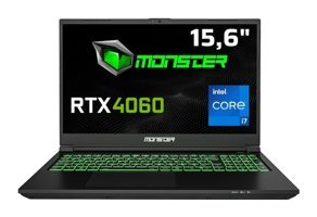Monster TULPAR T5 V23.4.1 Harici GeForce RTX 4060 Intel Core i7 12700H 16 GB Ram 1 TB SSD 15.6 inç Full HD Windows 11 Home Oyuncu Laptop