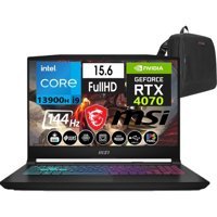MSI Katana 15 B13VGK-1469XTRW16 Harici GeForce RTX 4070 Intel Core i9 13900H 64 GB DDR5 Ram 4 TB SSD 15.6 inç Full HD FreeDos Oyuncu Laptop + WeblegelsinÇanta