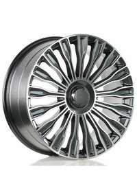 Emr A329-02 Gun Metal Diamond 19 inç 17 Kol Alaşımlı Jant 4 Adet