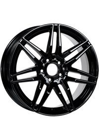 Emr A397-02 Black 18 inç 7 Kol Alaşımlı Jant 4 Adet