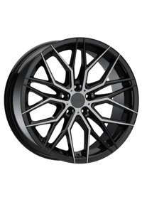 Arceo Arc-19141-04 Black Diamond Valencia 19 inç 10 Kol Alaşımlı Jant 4 Adet