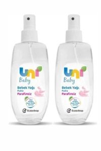 Uni Baby Pudra Bebek Masaj Yağı 2x200 ml