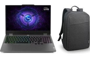 Lenovo LOQ 15IRX9 83DV00G5TRP7 Harici GeForce RTX 3050 Intel Core i7 13650HX 16 GB Ram 1 TB SSD 15.6 inç Full HD FreeDos Oyuncu Laptop + Lenovo B210 15.6inc Gri Çanta