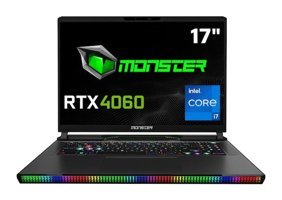 Monster Semruk 7 V9.1.3 Harici GeForce RTX 4060 Intel Core i7 13700HX 64 GB Ram 2 TB SSD 17 inç Full HD Windows 11 Home Oyuncu Laptop