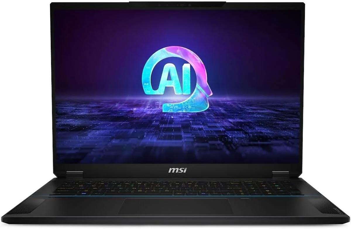 MSI Stealth 18 AI Studio A1VHG-035TR Harici GeForce RTX 4080 Intel Core Ultra 9 185H 32 GB DDR5 Ram 2 TB SSD 18 inç Uhd FreeDos Oyuncu Laptop
