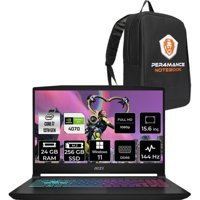 MSI Katana 15 B13VGK2023XTRP351 Harici GeForce RTX 4070 Intel Core i7 13620H 24 GB Ram 256 GB SSD 15.6 inç Full HD Windows 11 Home Oyuncu Laptop + PER4 Çanta