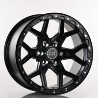 Emr 1536-04 Matt Black 17 inç 6 Kol Alaşımlı Jant 4 Adet