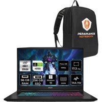 MSI Katana 17 B13VEK1036XTRP376 Harici GeForce RTX 4050 Intel Core i7 13620H 96 GB Ram 256 GB SSD 17.3 inç Full HD Windows 11 Home Oyuncu Laptop + PER4 Çanta