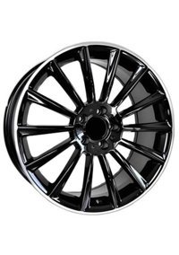 Emr A1017-22 Black Lip Diamond 20 inç 14 Kol Alaşımlı Jant 4 Adet