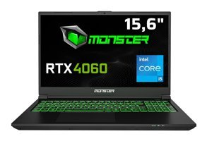 Monster TULPAR T5 V23.3.5 Harici GeForce RTX 4060 Intel Core i5 12450H 32 GB Ram 1 TB SSD 15.6 inç Full HD Windows 11 Oyuncu Laptop