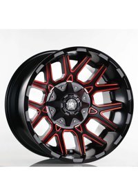 Emr 1234-03 Matt Black 20 inç 7 Kol Alaşımlı Jant 4 Adet