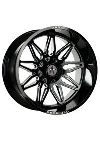 Emr 859-01 Black Milling 17 inç 9 Kol Alaşımlı Jant 4 Adet