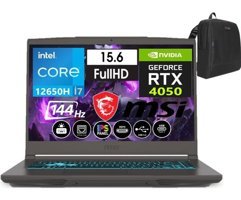 MSI Thin A15 B12VE-1891XTRW37 Harici GeForce RTX 4050 Intel Core i7 12650H 40 GB Ram 512 GB SSD 15.6 inç Full HD Windows 11 Home Oyuncu Laptop + WeblegelsinÇanta