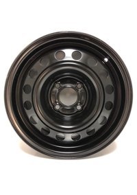 Alcar 6530 Black 14 inç Kolsuz Çelik Jant