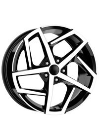 Emr Dy967 02 Black Diamond 17 inç 5 Kol Alaşımlı Jant 4 Adet
