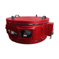 Grünberg GR 250 40 lt Klasik Davul Fırın Kırmızı