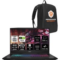 MSI Katana 15 B13VGK1469XTRP405 Harici GeForce RTX 4070 Intel Core i9 13900H 40 GB Ram 4 TB SSD 15.6 inç Full HD Windows 11 Pro Oyuncu Laptop + PER4 Çanta