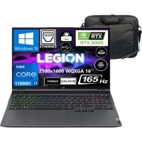 Lenovo Legion 5 Pro 82JDOO2ATX14 Harici GeForce RTX 3060 Intel Core i7 11800H 64 GB Ram 1 TB SSD 16 inç Full HD Windows 10 Oyuncu Laptop + Çanta