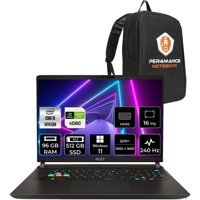 MSI Vector 16 HX A14VHG497XTRP377 Harici GeForce RTX 4080 Intel Core i9 14900HX 96 GB Ram 512 GB SSD 16 inç QHD Windows 11 Home Oyuncu Laptop + PER4 Çanta