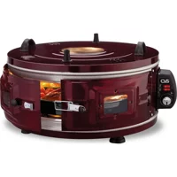 Cvs DN 255 36 lt Klasik Davul Fırın Bordo