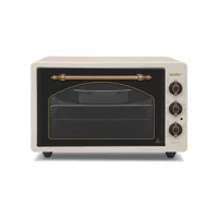 Simfer 4295 42 lt Izgaralı Rustik Fanlı Midi Fırın Bej