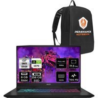 MSI Katana 17 B13VGK1242XTRP301 Harici GeForce RTX 4070 Intel Core i9 13900H 8 GB Ram 256 GB SSD 17.3 inç Full HD FreeDos Oyuncu Laptop + PER4 Çanta