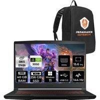 MSI Thin GF63 12UC877XTRP386 Harici GeForce RTX 3050 Intel Core i5 12450H 40 GB Ram 256 GB SSD 15.6 inç Full HD Windows 11 Home Oyuncu Laptop + PER4 Çanta