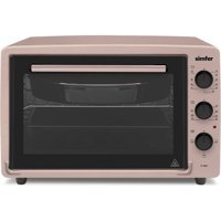 Simfer M3491 34 lt Izgaralı Klasik Fanlı Midi Fırın Rose