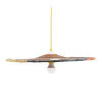 Retro Home Design Tekli Bej Hazeran Rustik Hasır Salon-Oturma Odası Avize