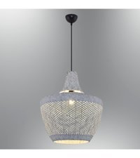 Tt Aydınlatma Tt002-Sy Tekli Siyah Ledli Modern Alüminyum Salon-Oturma Odası Avize