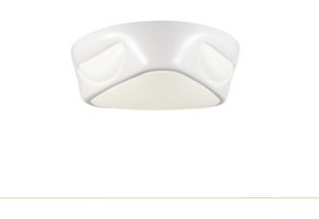 Lucea Branco 6'lı Bej Ledli Modern Metal Salon-Oturma Odası Avize