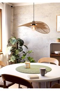 Eglo Castuera 2'li Altın Desenli Modern Çelik Salon-Oturma Odası Avize