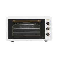 Simfer M4594 45 lt Izgaralı Rustik Fanlı Midi Fırın Beyaz