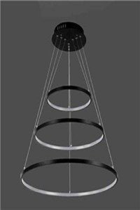 Özcan Aydınlatma 3118-1A-20 Flute Tekli Altın Boru Modern Metal Salon-Oturma Odası Avize