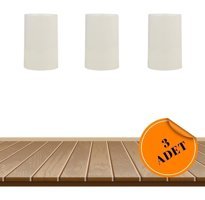 Luz Amarilla 2'li Gri Halka Modern Alüminyum Salon-Oturma Odası Avize