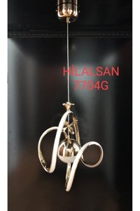 Gmaydinlatma Molınella 10'lu Altın Modern Cam Salon Avize