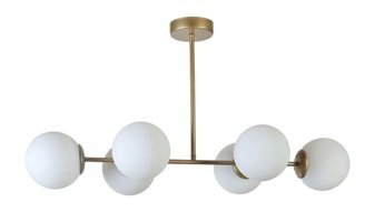 Lıght Hause Tekli Bej Ledli Modern Alüminyum Salon-Oturma Odası Avize