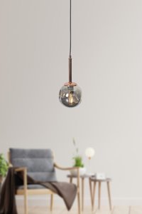 Lumenistanbul 3'lü Siyah Sarkıt Modern Hasır Salon-Oturma Odası Avize