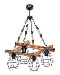Luna Lighting 2710-1A Tekli Sarı Sarkıt Modern Metal Salon-Oturma Odası Avize