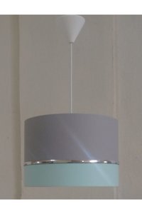 Naturel Lighting Tekli Mor Bohem Halat Salon-Oturma Odası Avize