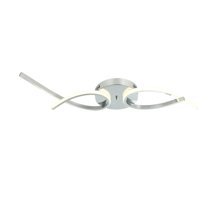 Voxlamp Lighting Solutions 3'lü Gri Ledli Modern Alüminyum Salon-Oturma Odası Avize