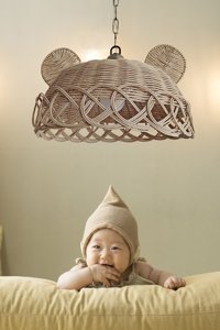 Trend Tekli Bej Helezon Modern Alüminyum Salon-Oturma Odası Avize