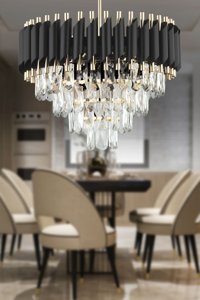 Apliqa Mengü Tekli Beyaz Küre Modern Metal Salon-Oturma Odası Avize