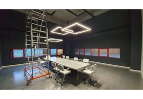 Ladco Aydınlatma A-4596-E Tekli Altın Sarkıt Modern Alüminyum Salon-Oturma Odası Avize