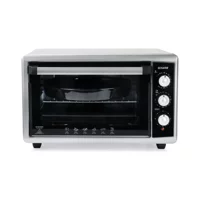 Schafer W.b Backofen 36 lt Izgaralı Klasik Fanlı Mini Fırın Gri