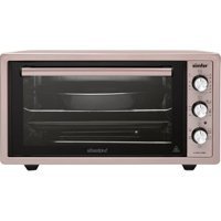 Simfer M4555 45 lt Izgaralı Klasik Fanlı Midi Fırın Pembe